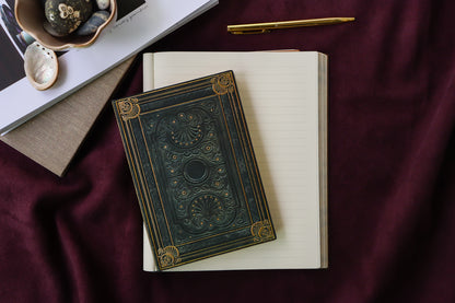 Paperblanks Nocturnelle Grande Hardback Journal – Lined, 240 Pages – design detail