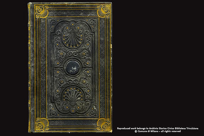 Paperblanks Nocturnelle Document Folder – design detail
