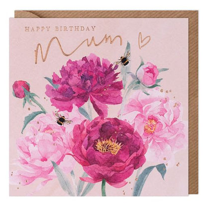 Happy Birthday Mum Greetings Card