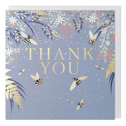 Thank You Bees Greetings Card