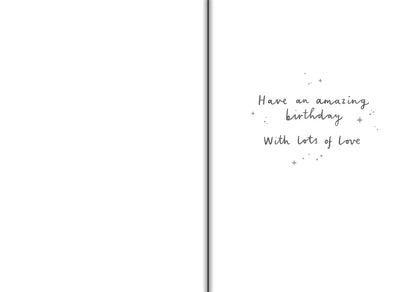 To A Fabulous Granddaughter Greetings Card