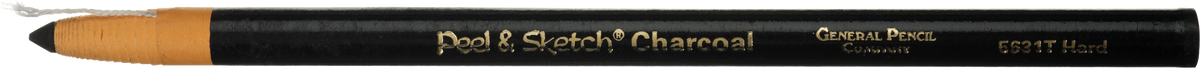 General Pencil Peel & Sketch Charcoal Pencil – Hard