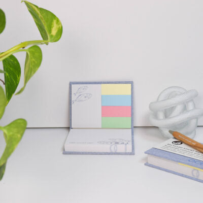 VENT OCEAN Sticky Note Block – Sea Blue