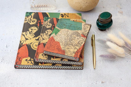 Paperblanks On the Road Midi Softback Flexi Journal – Lined, 176 Pages – design detail