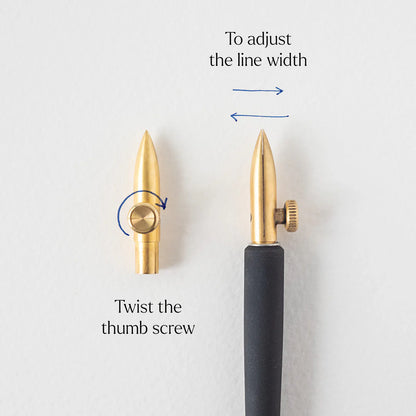 One-Dip-Nib A Very Versatile Nib | Brass Nib