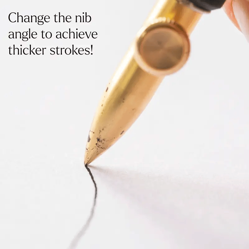 One-Dip-Nib A Very Versatile Nib | Brass Nib