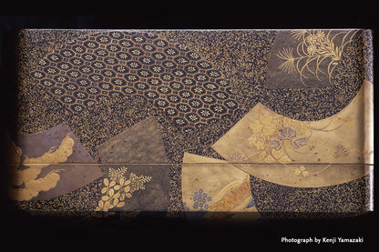 Paperblanks Ougi Mini Hardback Journal – Plain, 176 Pages – design detail