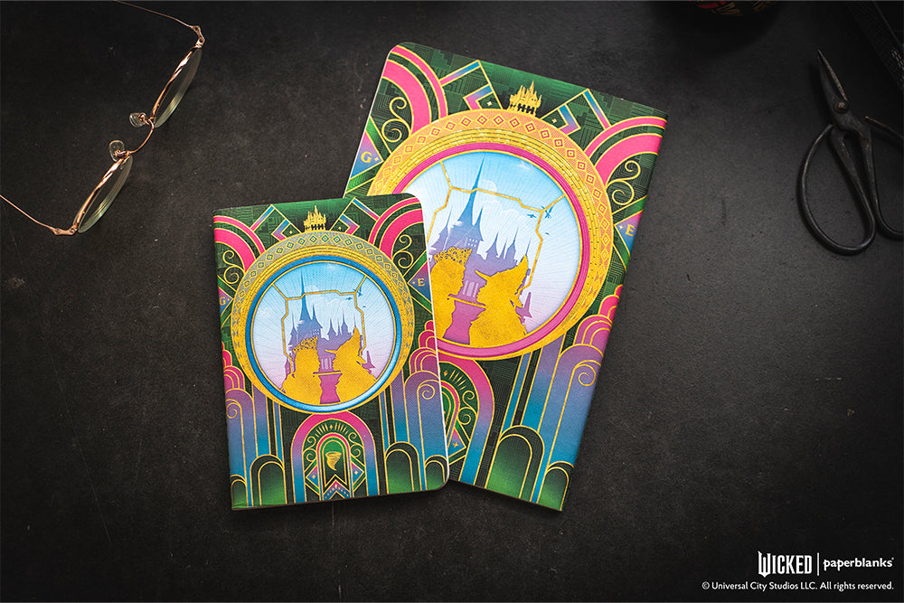Paperblanks Ozmopolitan Notebook A4 Cahier Notebook – Plain – design detail