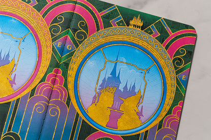 Paperblanks Ozmopolitan Notebook A4 Cahier Notebook – Plain – design detail