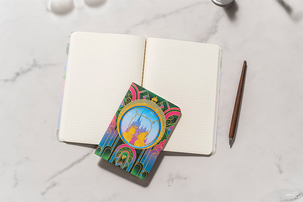 Paperblanks Ozmopolitan Notebook A4 Cahier Notebook – Plain – design detail