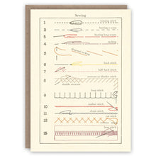 Sewing Greetings Card