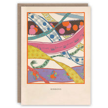 Ribbons Greetings Card