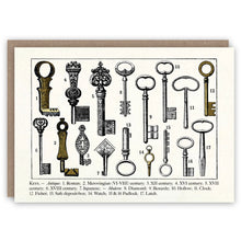 Keys Greetings Card