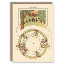 Bicycle Race Greetings Card