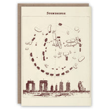 Stonehenge Greetings Card