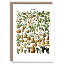 Vintage Fruit Illustration Greetings Card
