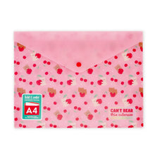 Legami Document Folder - Fold & Order - Cherry Bear