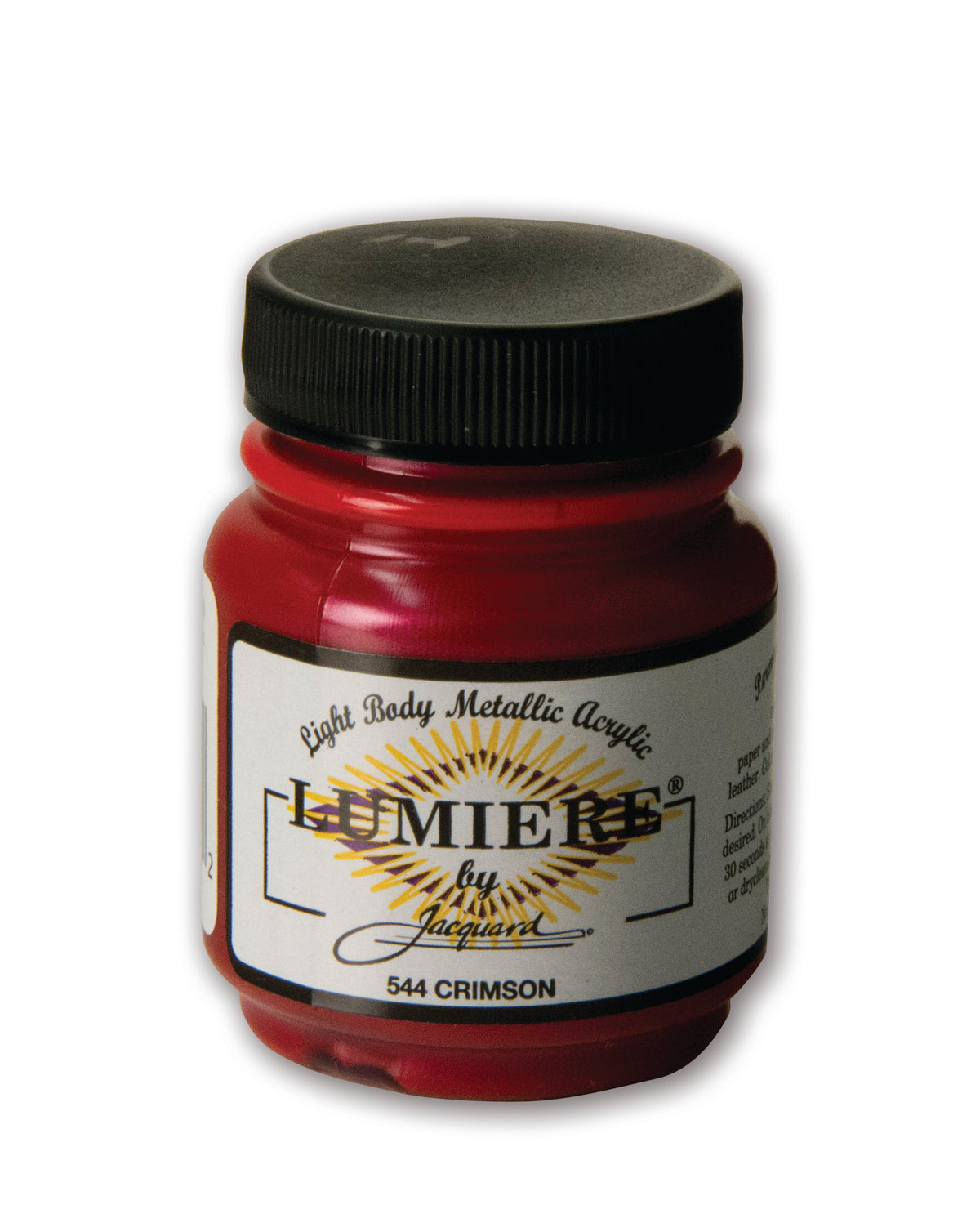 Jacquard Lumiere Fabric Paint 67ml – Crimson (544)
