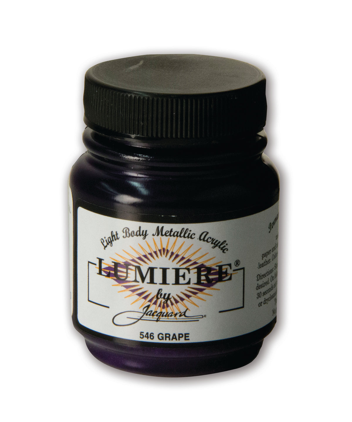 Jacquard Lumiere Fabric Paint 67ml – Grape (546)