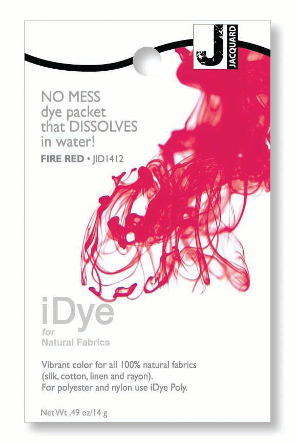 Jacquard iDye for Natural Fibres 14g – Fire Red