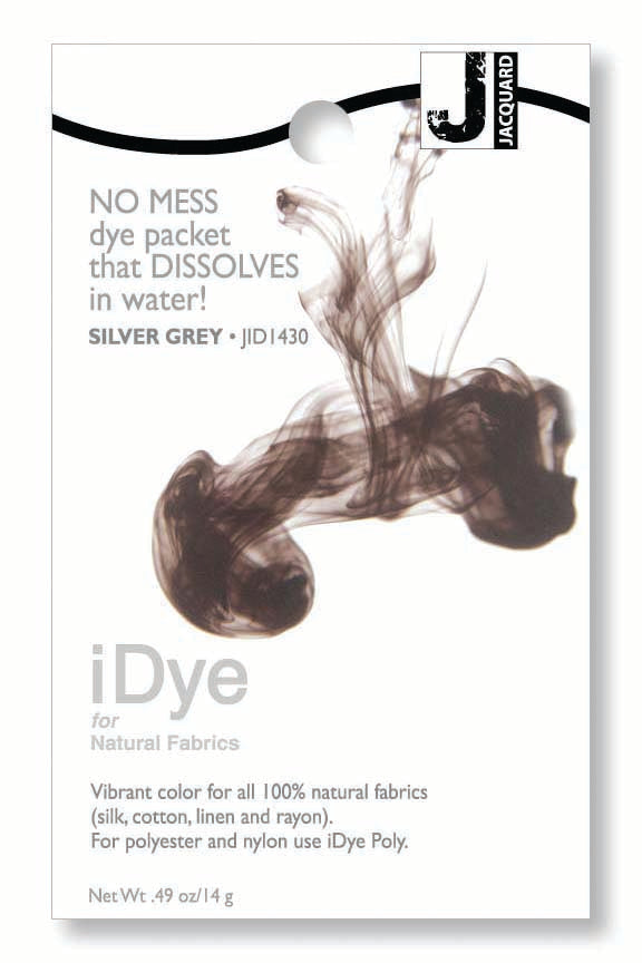 Jacquard iDye for Natural Fibres 14g – Silver Grey