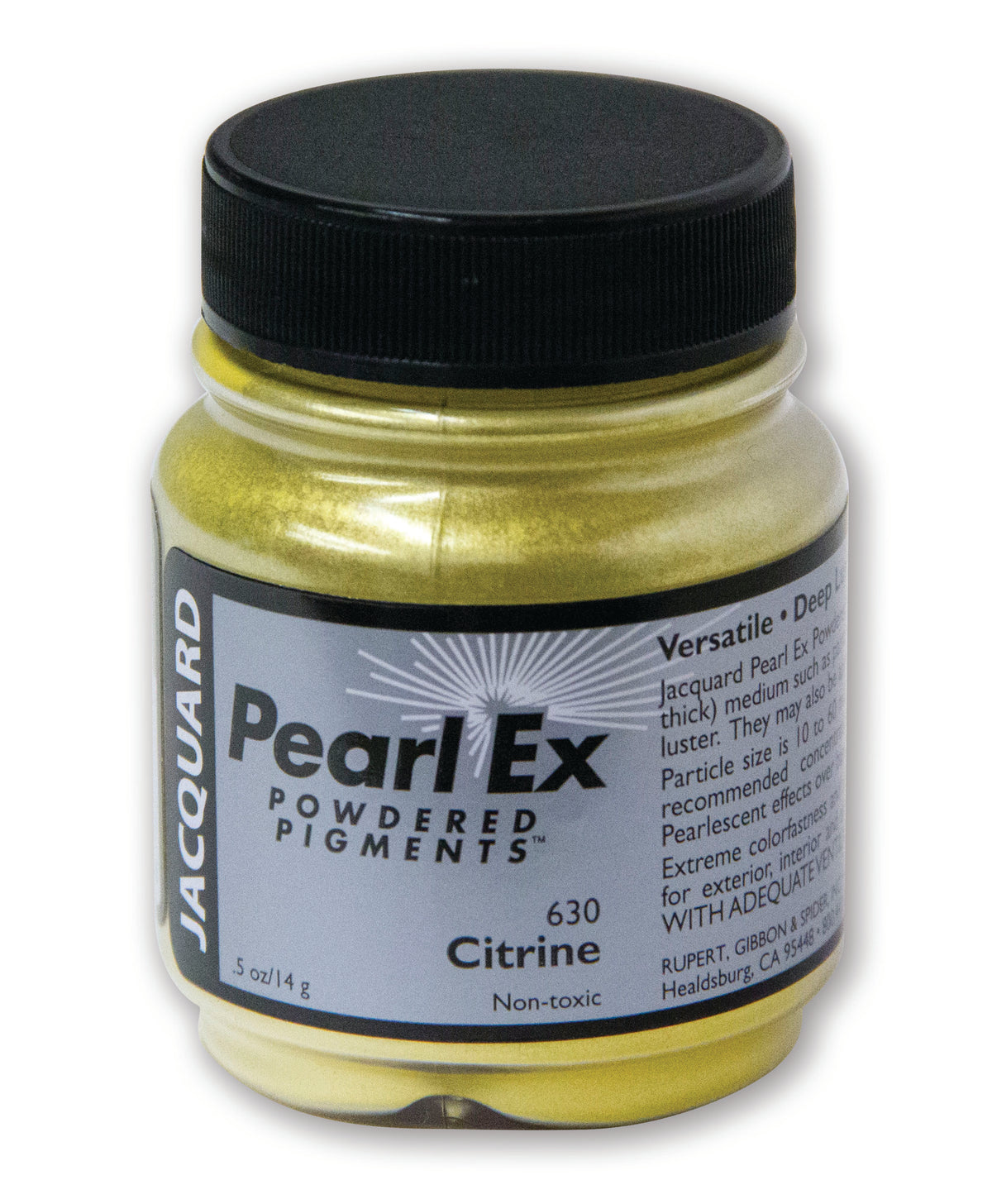 Jacquard Pearl Ex Pigment Powder 14g – Citrine (630)