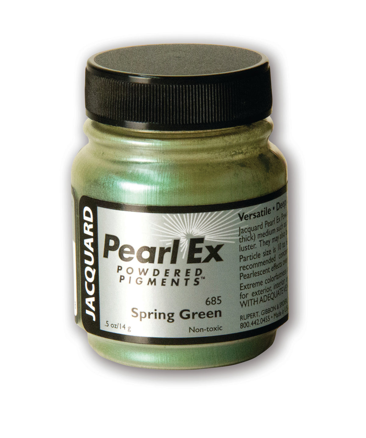 Jacquard Pearl Ex Pigment Powder 14g – Spring Green (685)