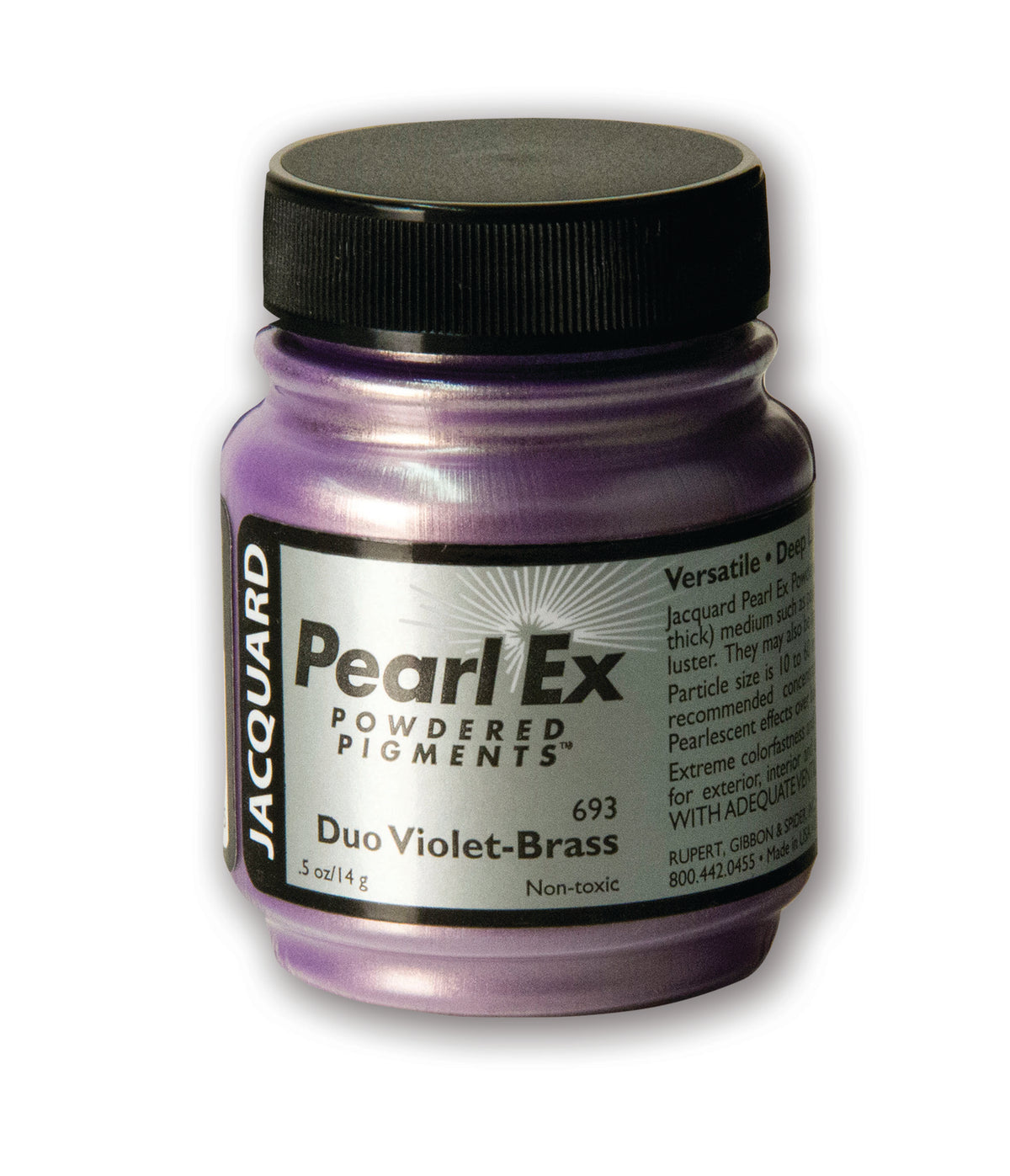 Jacquard Pearl Ex Pigment Powder 14g – Duo Violet/Brass (693)
