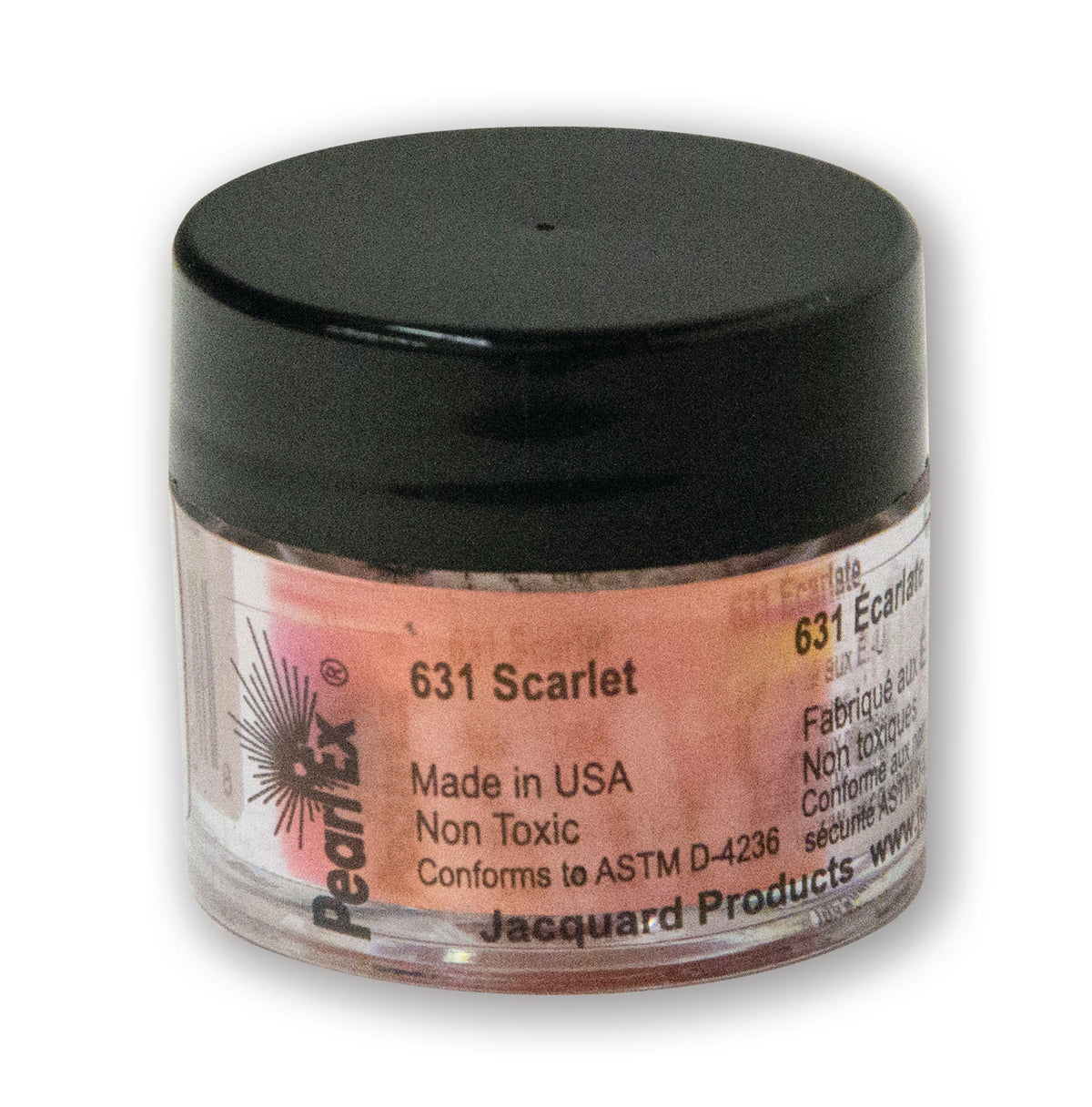 Jacquard Pearl Ex Pigment Powder 3g – Scarlet (631)
