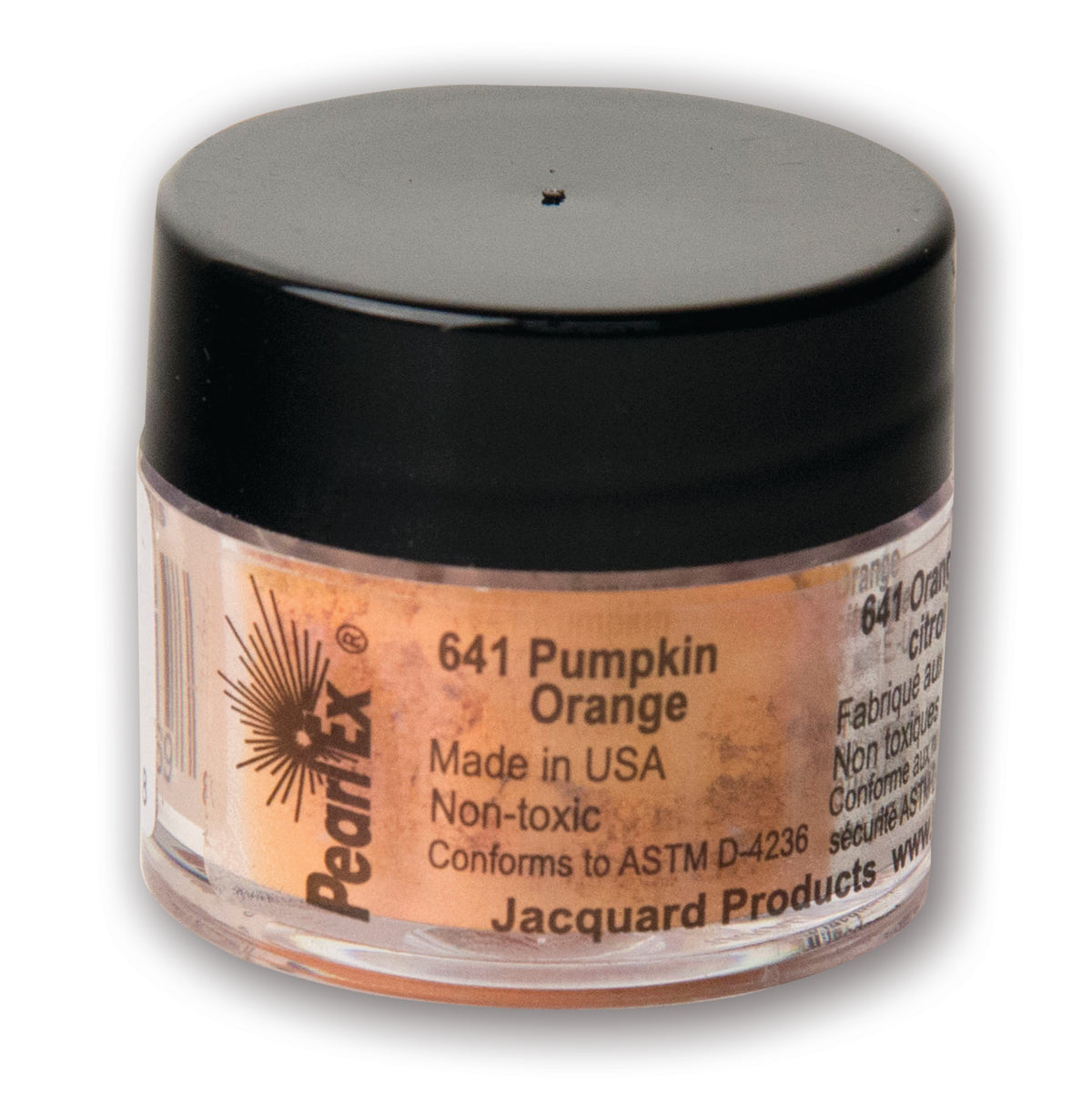 Jacquard Pearl Ex Pigment Powder 3g – Pumpkin Orange (641)