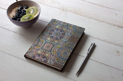 Paperblanks Padma Midi Hardback Journal – Lined, 144 Pages – design detail