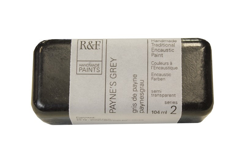 R&F Encaustic Paint 104ml – Payne's Grey