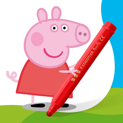 Staedtler Noris Junior x Peppa Pig Fibre-Tip Pens