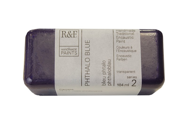 R&F Encaustic Paint 104ml – Phthalo Blue