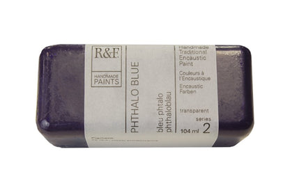 R&F Encaustic Paint 104ml – Phthalo Blue