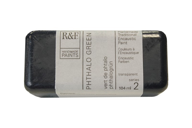 R&F Encaustic Paint 104ml – Phthalo Green