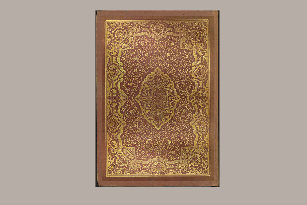 Paperblanks 2026–2027 Picaresque Maxi Hardback 18-Month Diary – Week-to-View Vertical – design detail