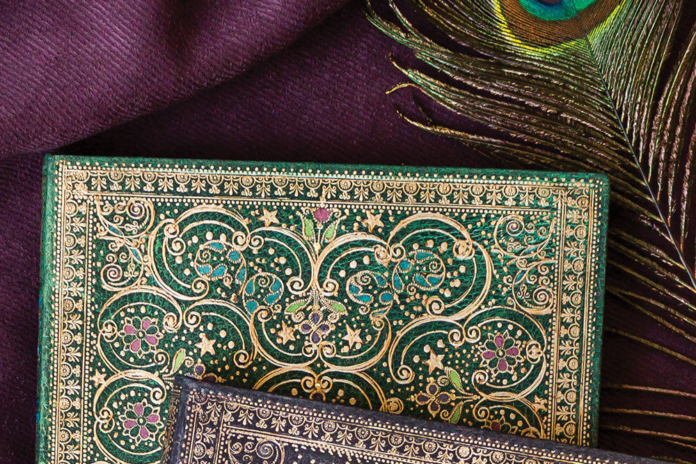 Paperblanks Pinnacle Mini Softback Flexi Journal – Lined, 208 Pages – design detail