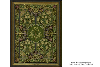 Paperblanks Poetry in Bloom Mini Softback Flexi Journal – Lined, 176 Pages – design detail