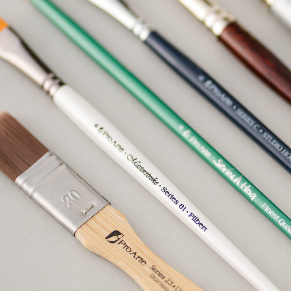 Pro Arte Masterstroke Prolon Filbert All-Media Brush