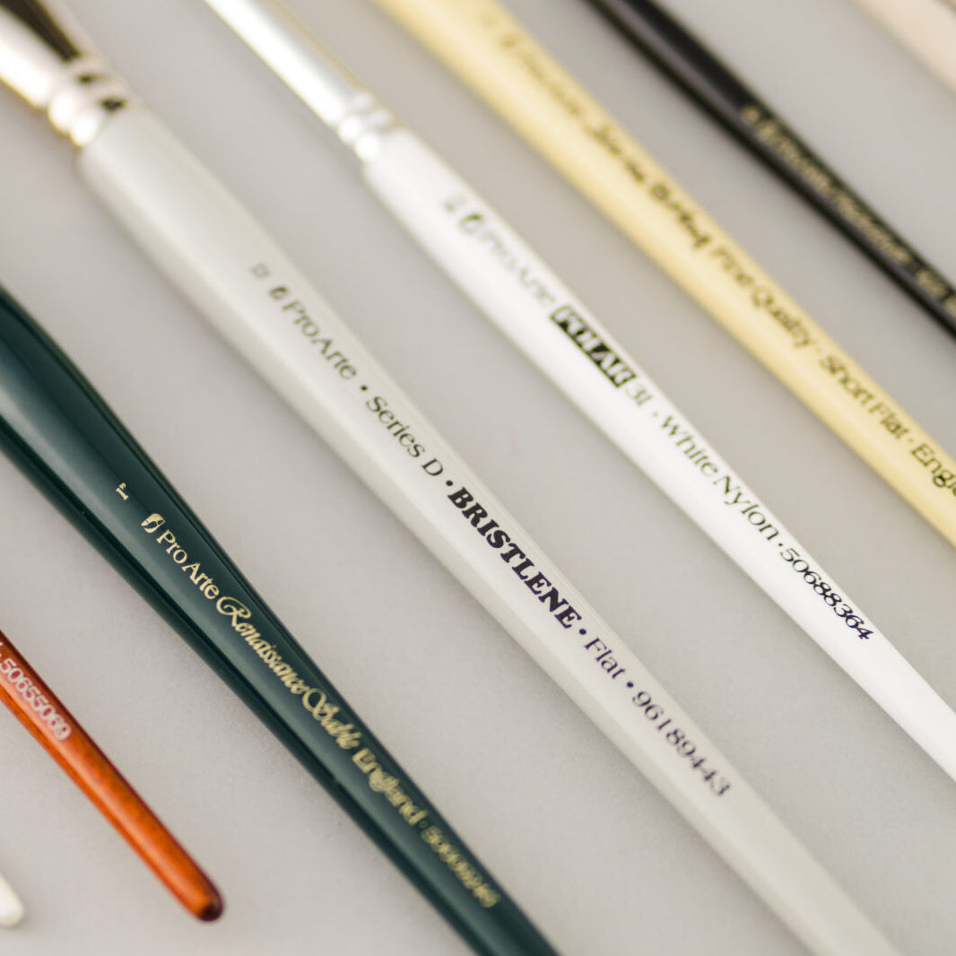Pro Arte Bristlene Flat Oil Brush