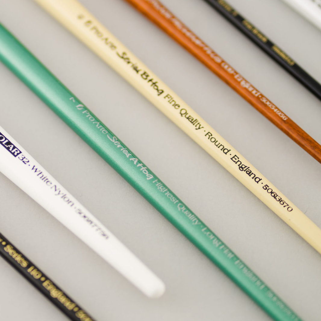 Pro Arte Series A Hog Long Flat Oil Brush