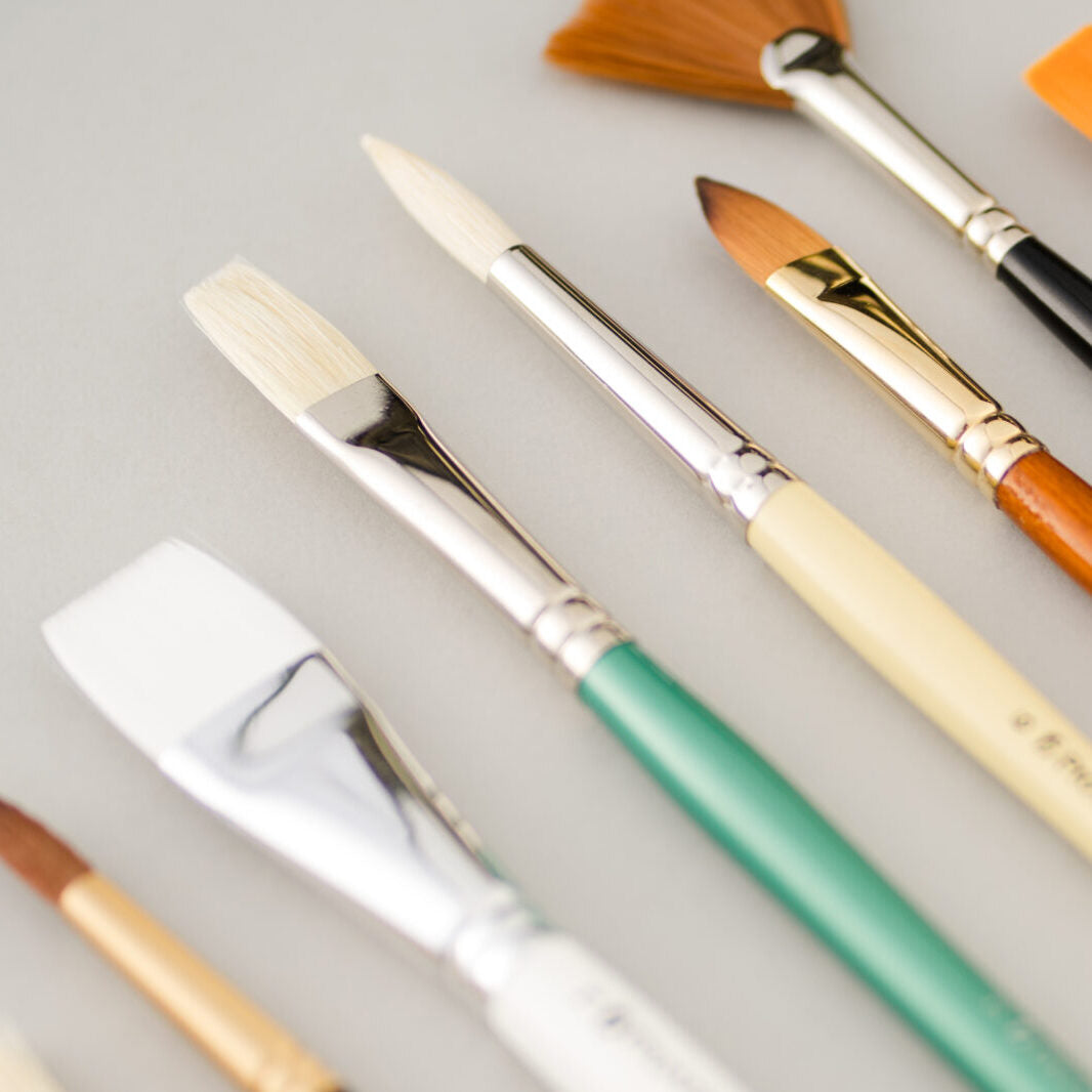 Pro Arte Series A Hog Long Flat Oil Brush