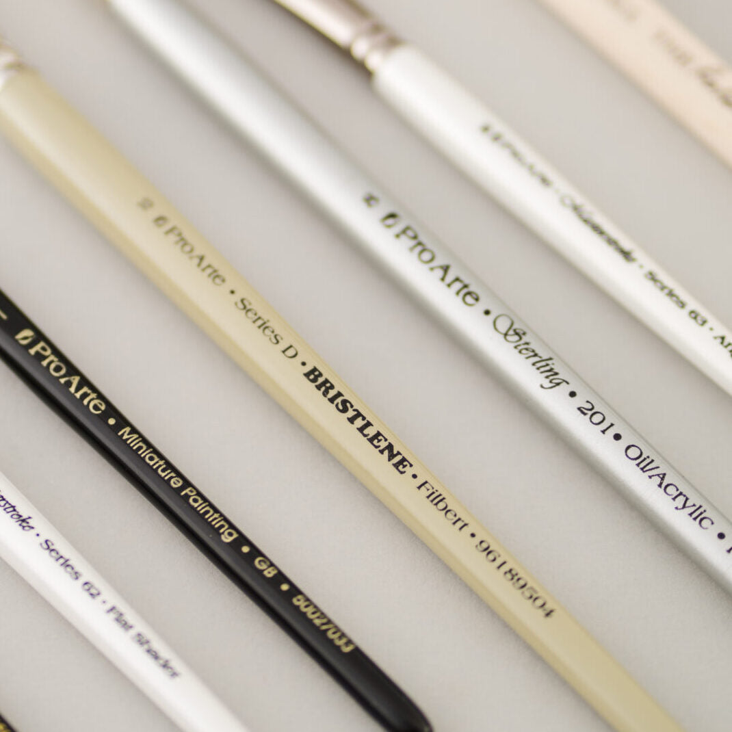 Pro Arte Bristlene Filbert Oil Brush