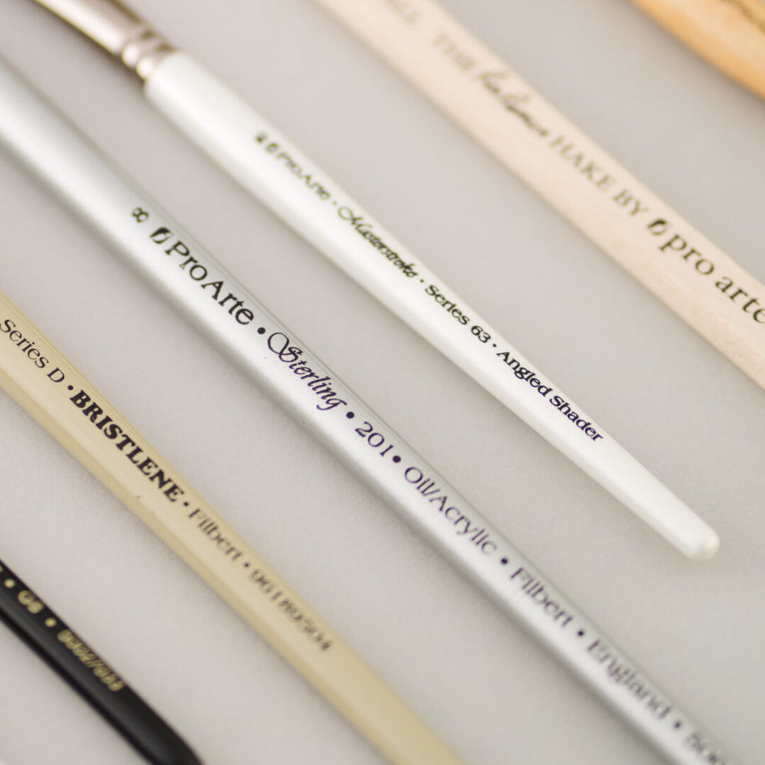 Pro Arte Sterling Acrylix Filbert Oil & Acrylic Brush