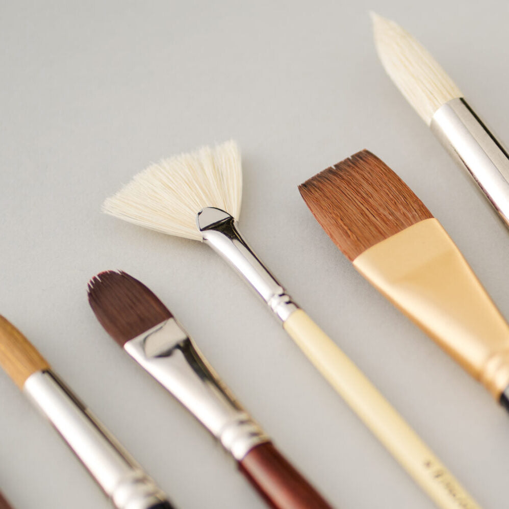 Pro Arte Series E Hog Fan Oil Brush
