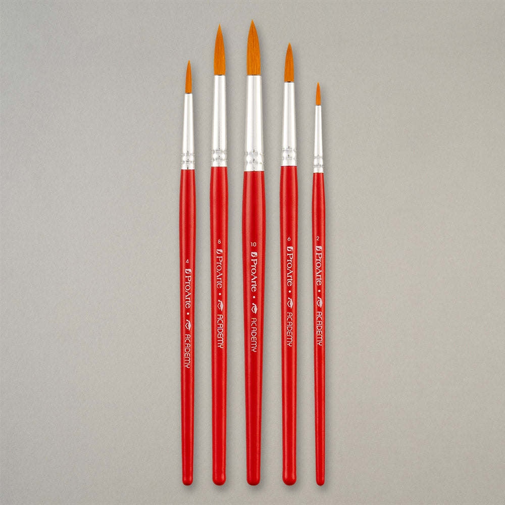 Pro Arte Back to College All-Media Academy Brush Set AWA