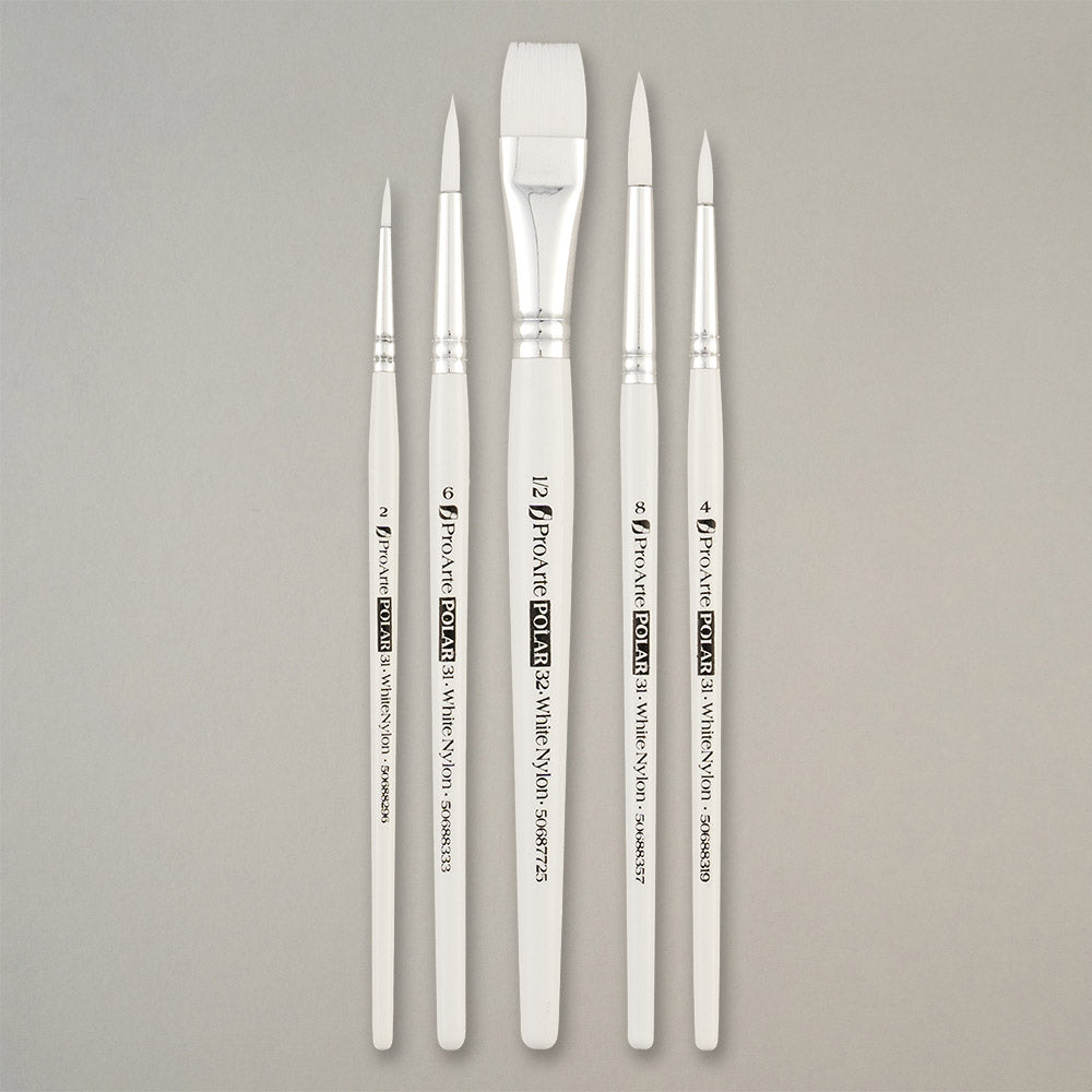 Pro Arte W10 Polar Brush Set in Wallet