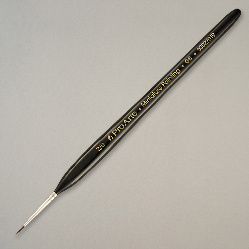 Pro Arte W12 Miniature Painting Brush Set in Wallet