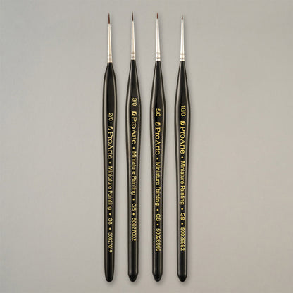 Pro Arte W12 Miniature Painting Brush Set in Wallet